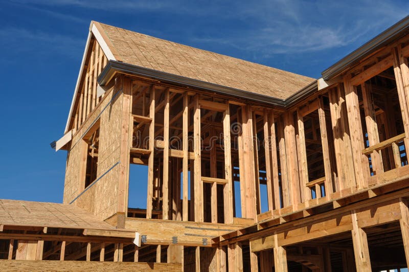 New Home Under Construction stock images New Home Under Construction stock images