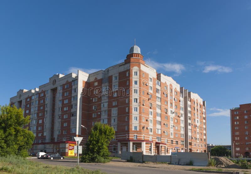 New homes of Omsk editorial image. Image of street, russia 26420880