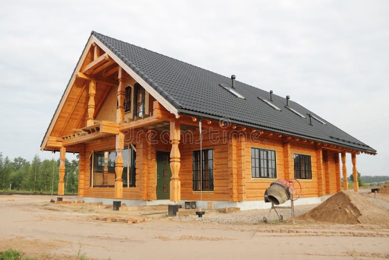 New house. stock image