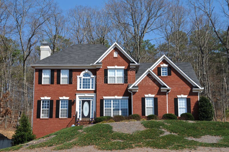 Virginia Home Frederick County Stock Photo Image of lovely, brick