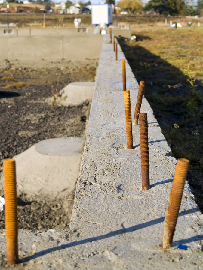 New House Foundation stock photo. Image of exterior, outdoors 4401672