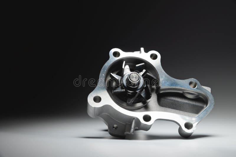 New ICE Water Cooling Pump in Contrasting Light on a Gradient