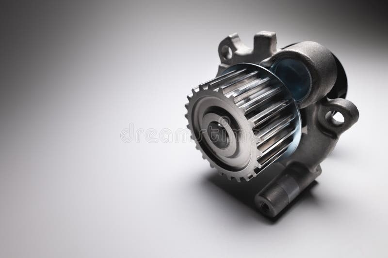 New ICE Water Cooling Pump in Contrasting Light on a Gradient