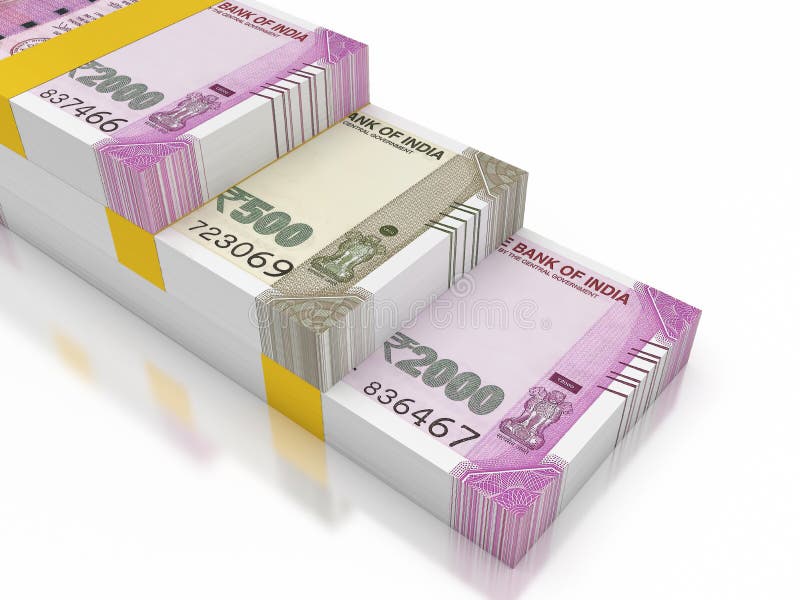 New Indian Currency 3d Rendered Image Stock Illustration Illustration Of Increase Denomination New Indian Currency 3d Rendered Image Stock Illustration Illustration Of Increase Denomination