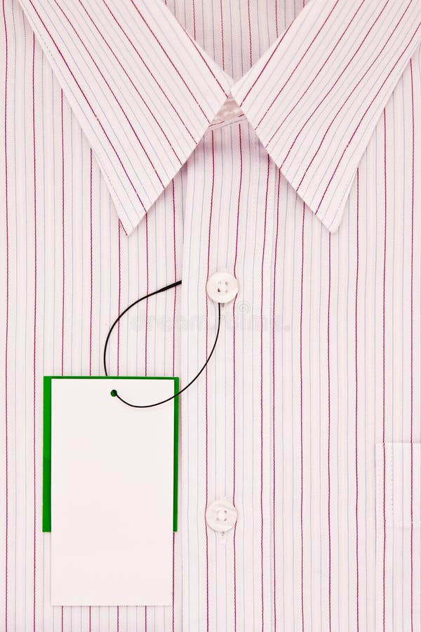 New men s shirt label