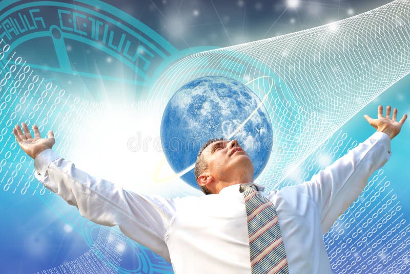 High energy generate new mentality in free outer space