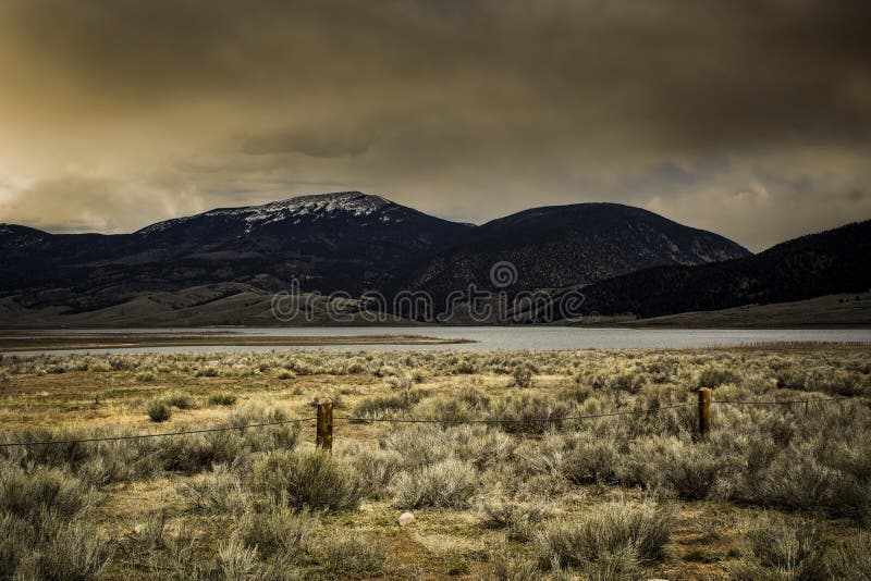 New Mexico Hills and Rocks stock photo. Image of river 106811634