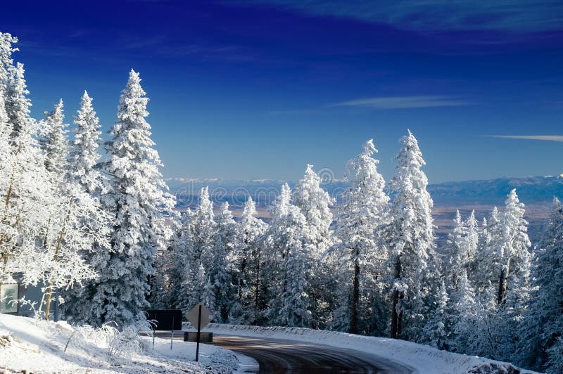 best time to visit new mexico for snow