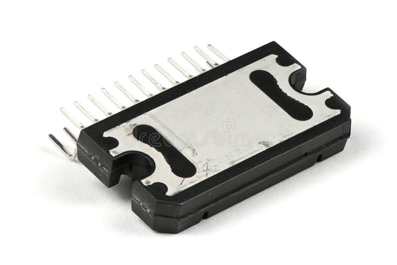 New Microchip Low Frequency Amplifier ULF Stock Photo Image of electronic, electric 170201382