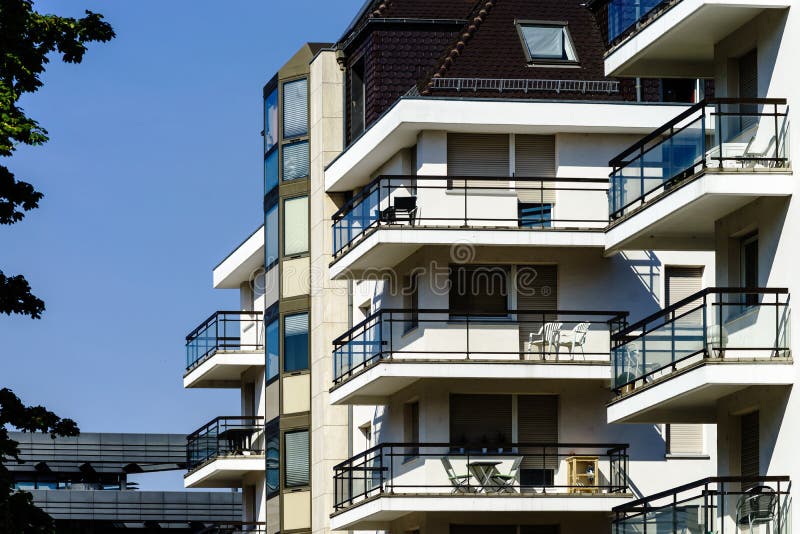 New modern apartment with balcony, Strasbourg