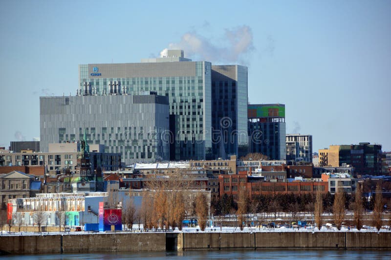 New Montreal`s CHUM, or Universite de Montreal`s Hospital