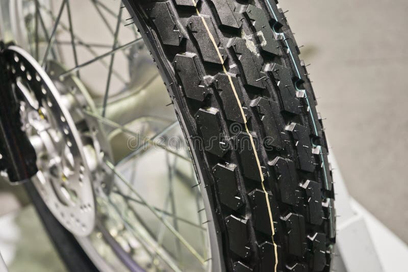 New Motorcycle tire stock image. Image of classic, motorcycle 82907831