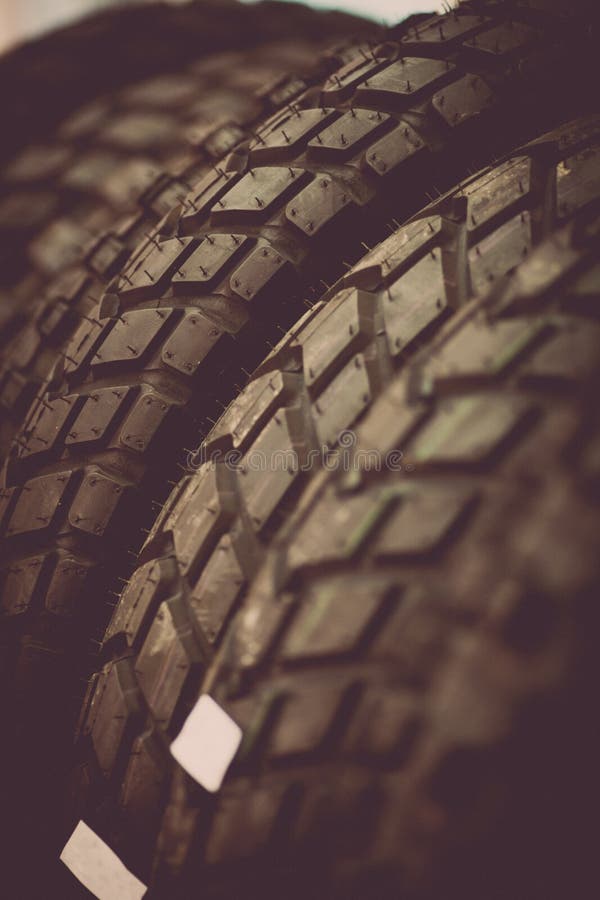 New motorcycle tires stock photo. Image of bike, black - 71805802
