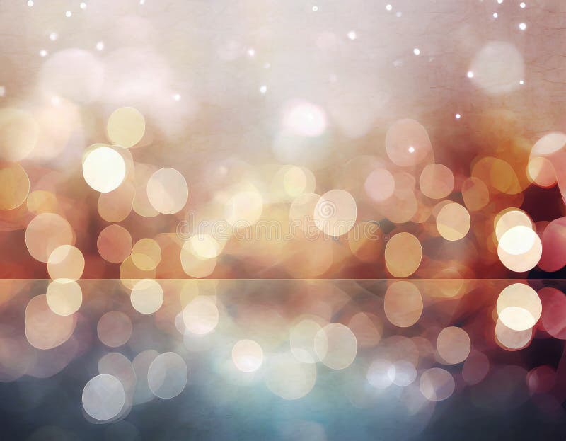 Abstract new normal with bokeh lights remixed media as a background to reflect on digital art concept, Generative AI