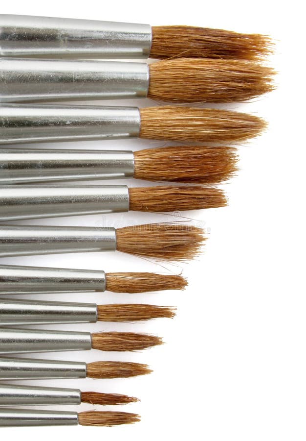 New Paint Brushes stock photo. Image of watercolor, creativity 19379788