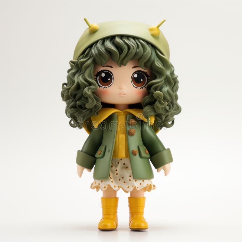 a new product by kodansha toy, the doll for new eden, is a visually striking creation in dark green and yellow. inspired by cartoon aesthetics and the artwork of android jones, this doll showcases intricate layering and monochromatic harmony. with the use of the tokina at-x 11-16mm f2.8 pro dx ii lens, the details of this doll's design, influenced by mars ravelo, are captured beautifully, AI generated. a new product by kodansha toy, the doll for new eden, is a visually striking creation in dark green and yellow. inspired by cartoon aesthetics and the artwork of android jones, this doll showcases intricate layering and monochromatic harmony. with the use of the tokina at-x 11-16mm f2.8 pro dx ii lens, the details of this doll's design, influenced by mars ravelo, are captured beautifully, AI generated