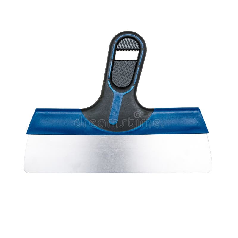 New Putty Knife Isolated on White Stock Photo Image of equipment