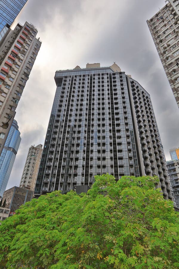 The Residential Buildings at Bonham Road Hk Stock Photo Image of diversity, town 115106364