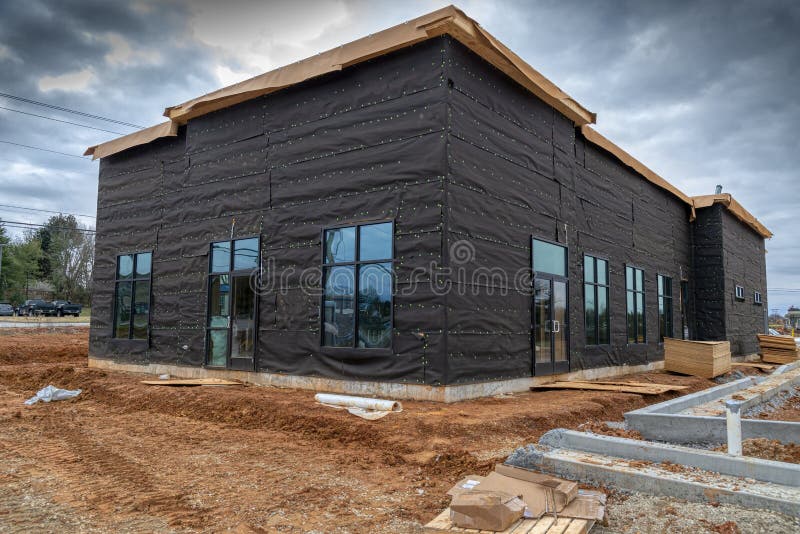 New Restaurant Construction during Pandemic Stock Image Image of fast