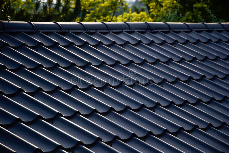 New Roofing Tiles on the House Stock Image Image of residential, built 75239553