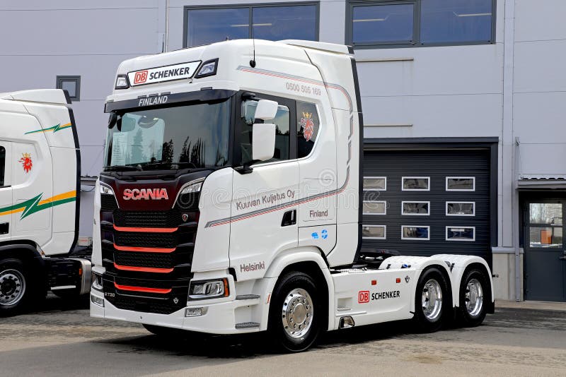 New Scania S730 Truck With Grille Details