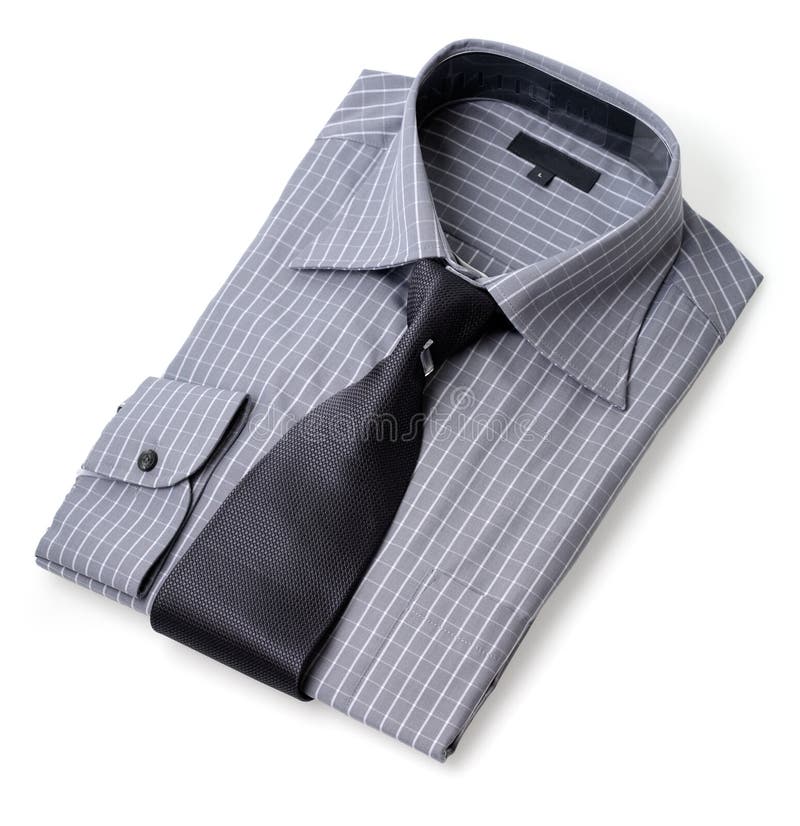 Man s Shirt and Necktie stock photo. Image of shirt, silk - 3018232
