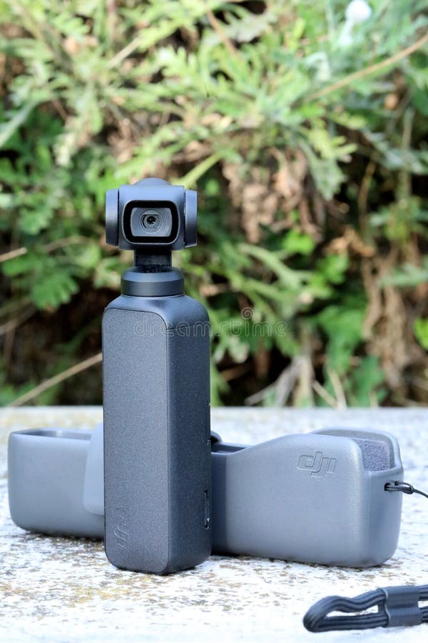 New Small DJI Osmo Pocket Camera royalty free stock photos