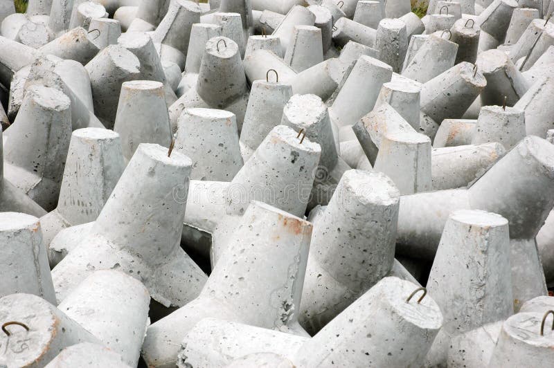 New tetrapods stock image