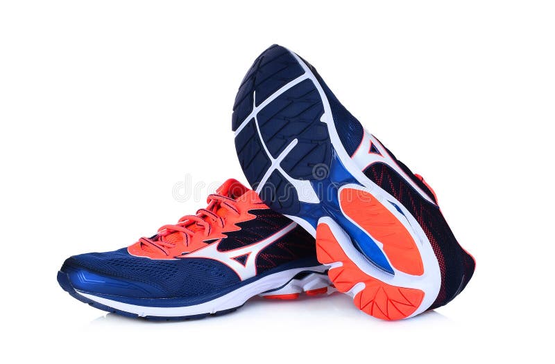 New Unbranded Sport Shoes Isolated on White Stock Photo - Image of ...