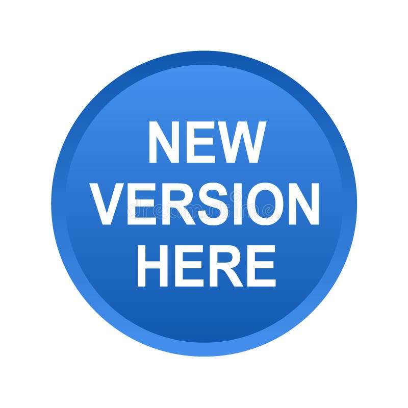 New version here royalty free illustration