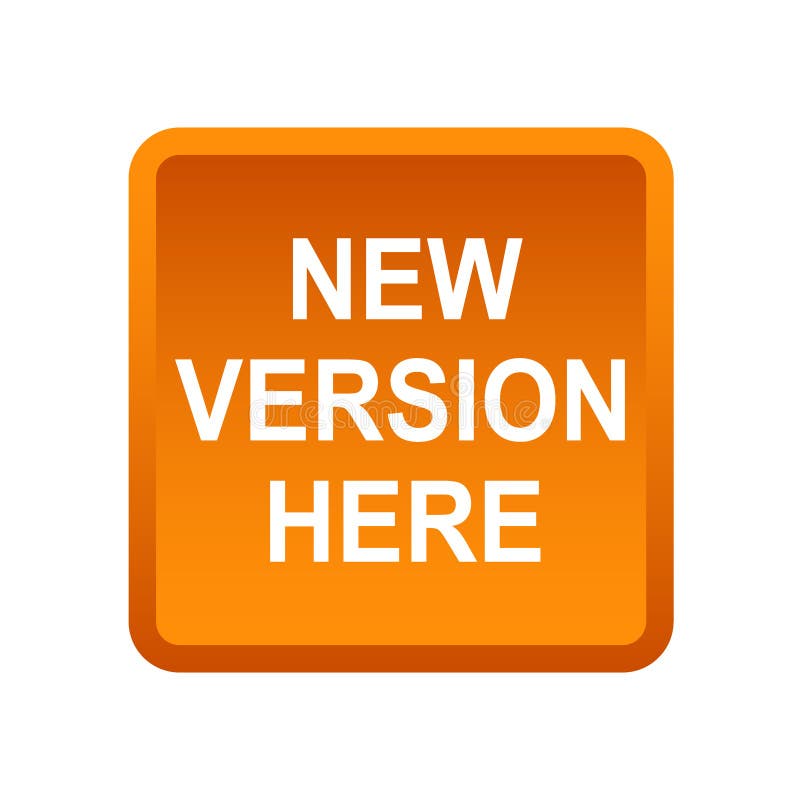 New version here royalty free illustration