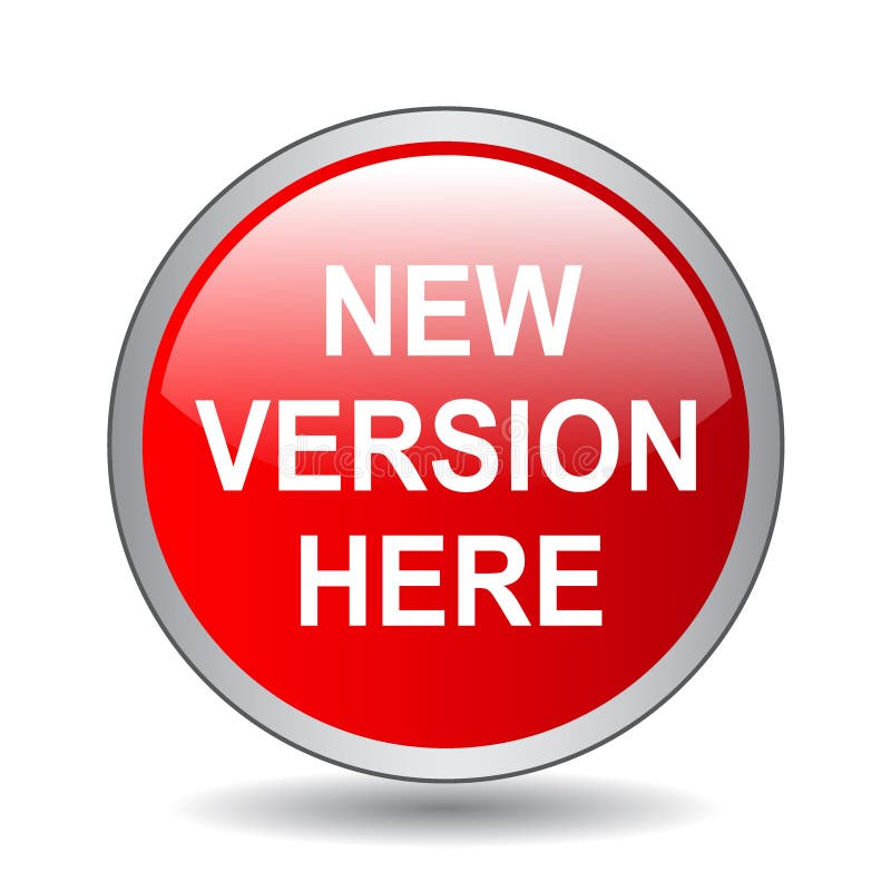New version here vector illustration