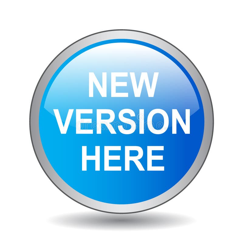 New version here vector illustration