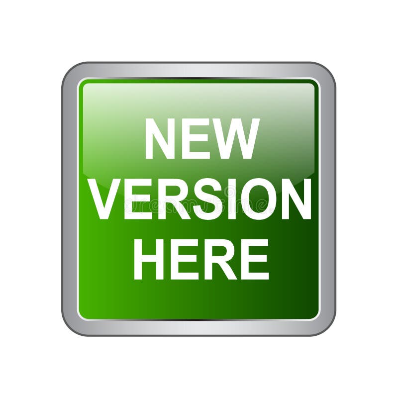 New version here vector illustration