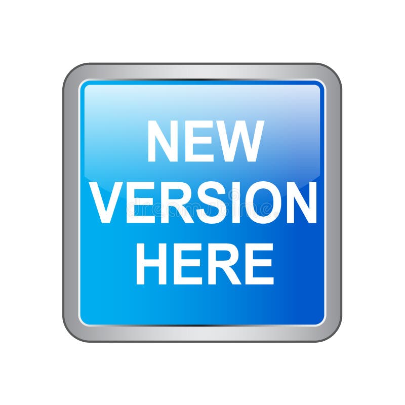 New version here vector illustration
