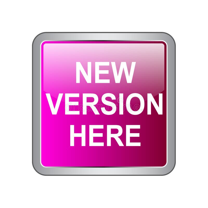 New version here vector illustration