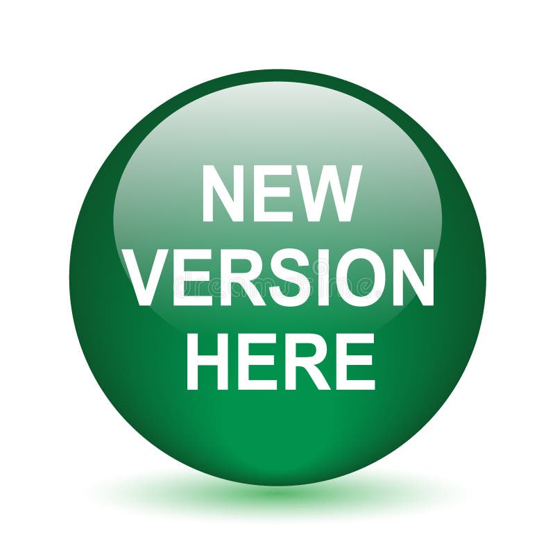 New version here vector illustration