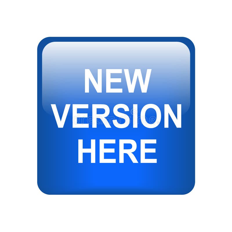 New version here royalty free illustration