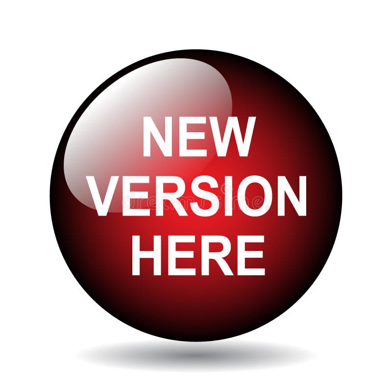 New version here vector illustration