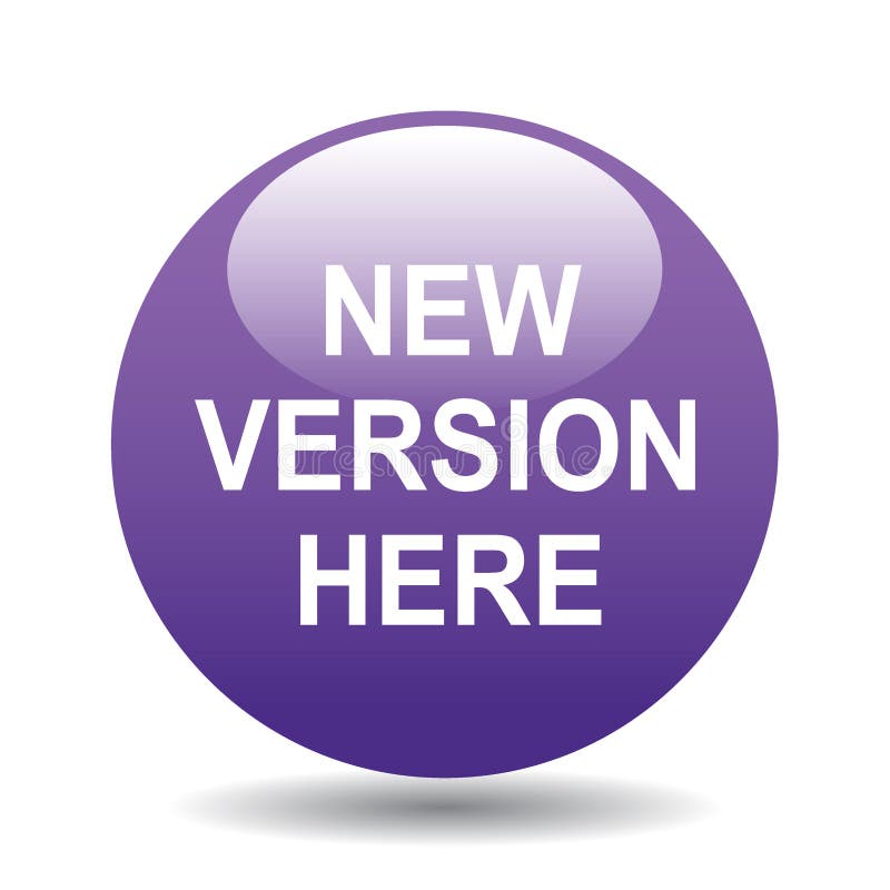 New version here vector illustration