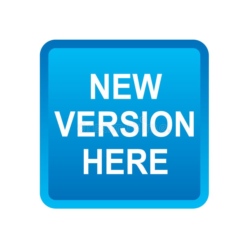 New version here royalty free illustration