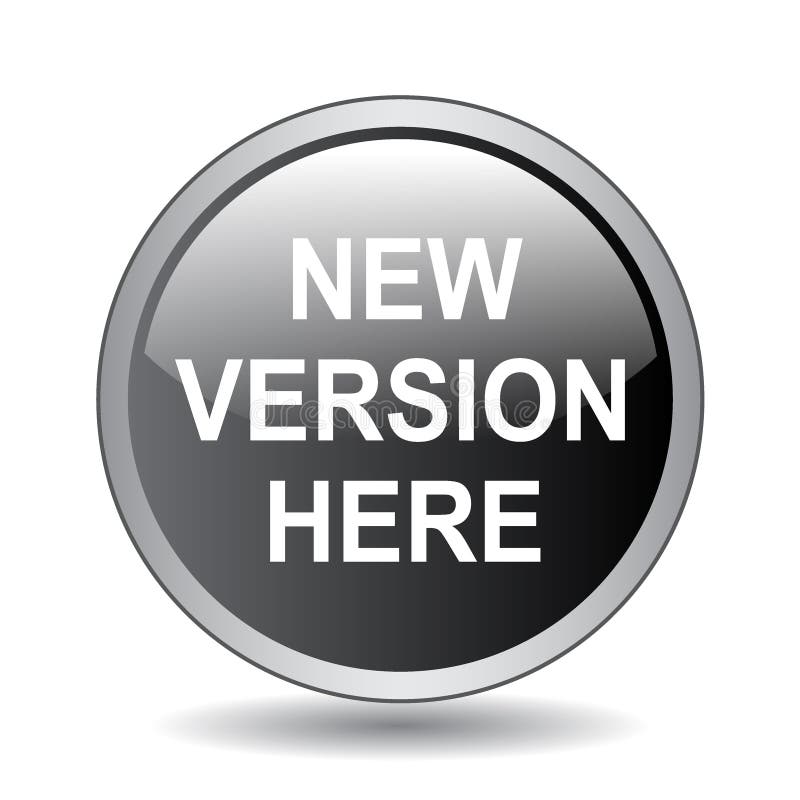 New version here royalty free illustration