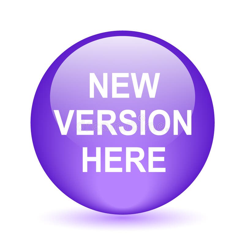 New version here vector illustration