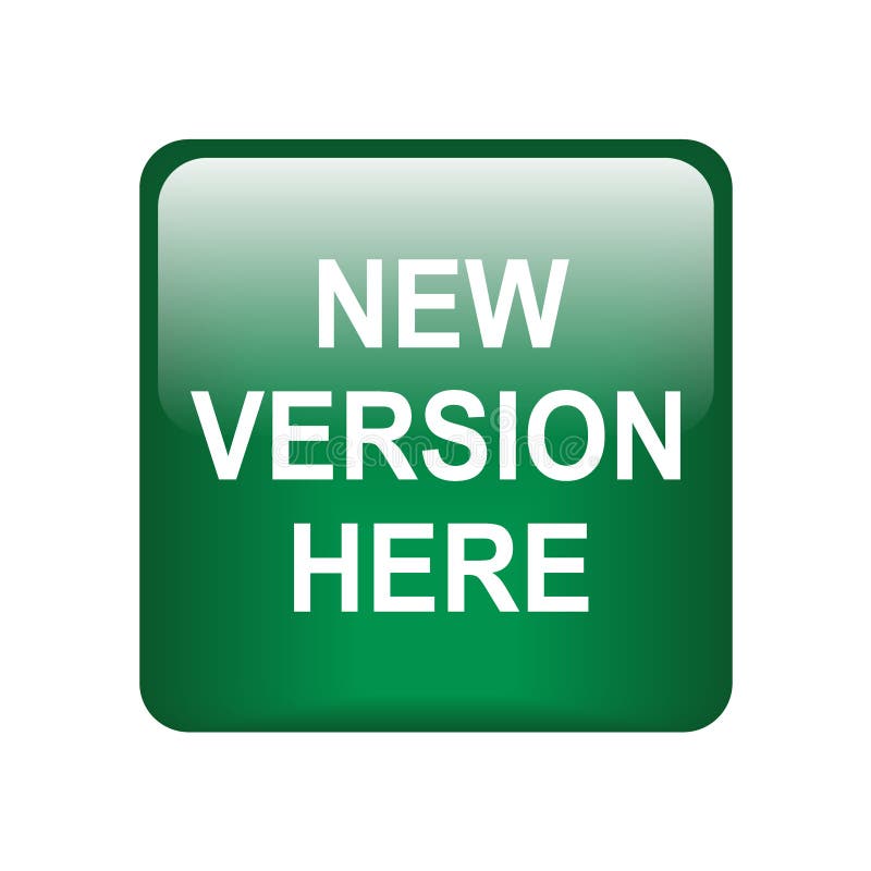 New version here royalty free illustration