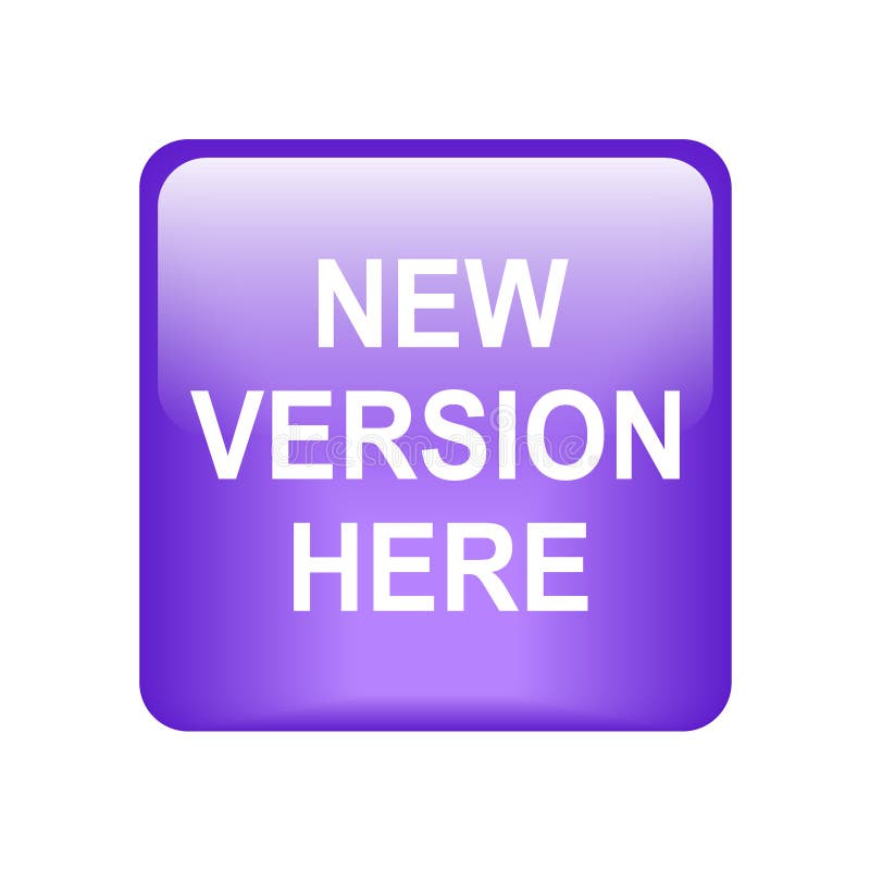 New version here vector illustration