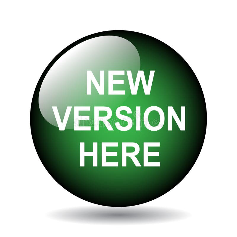 New version here royalty free illustration