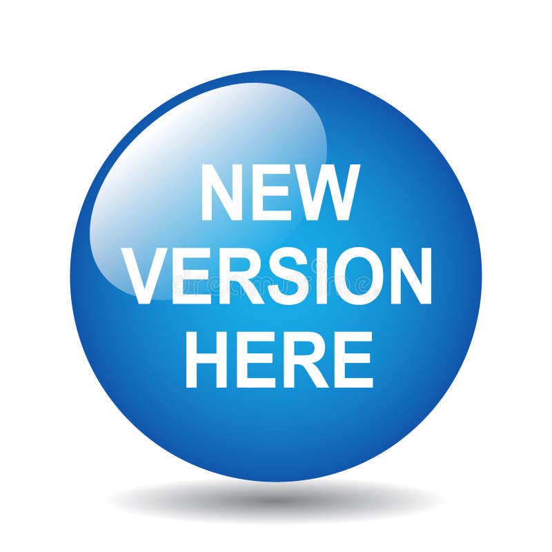 New version here vector illustration