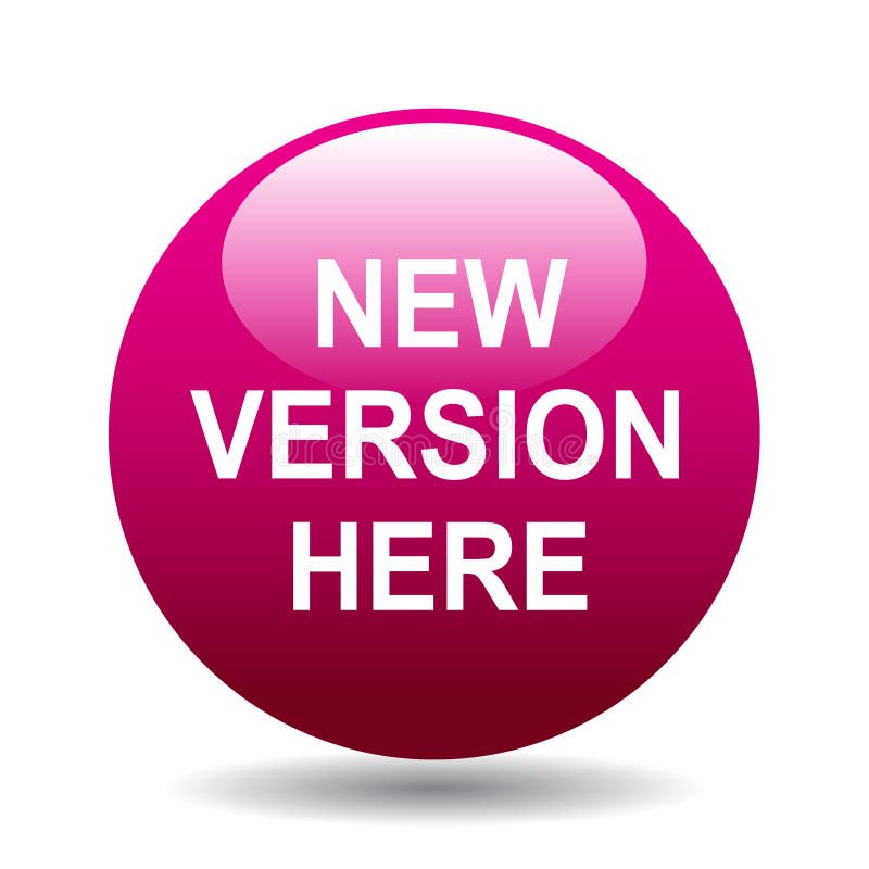 New version here vector illustration