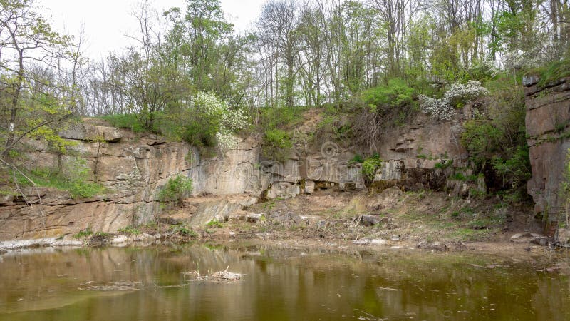 New waterfall in Sophia old dendropark, in the city of Uman, Ukraine stock image New waterfall in Sophia old dendropark, in the city of Uman, Ukraine stock image