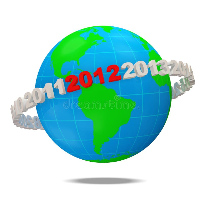New Year 2012 Concept